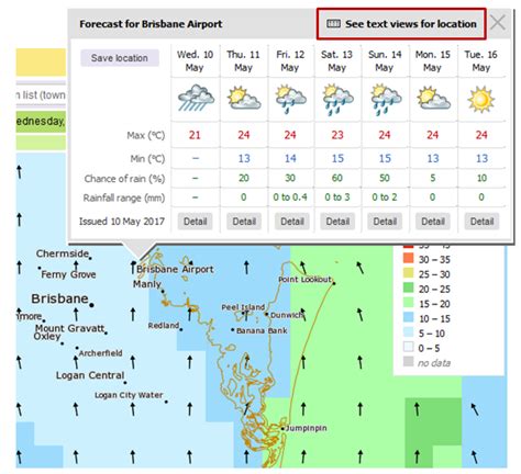 detailed weather forecast for tomorrow.